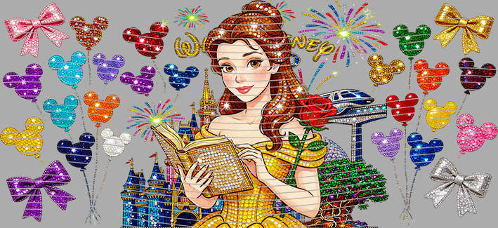 16oz Disney style-D-3507